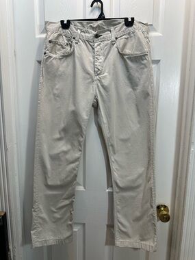 rag & bone Men's Khaki Chinos in Light Beige